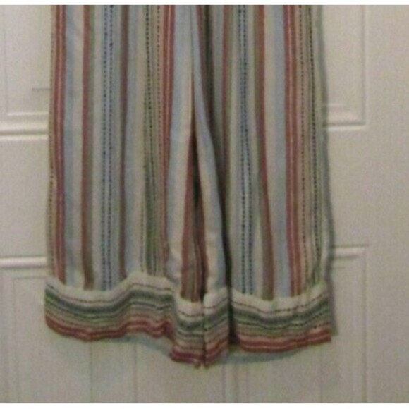 Blue Rain Jumpsuit Striped One Piece Multicolor Pants Suit Womens Size XS - Picture 7 of 7